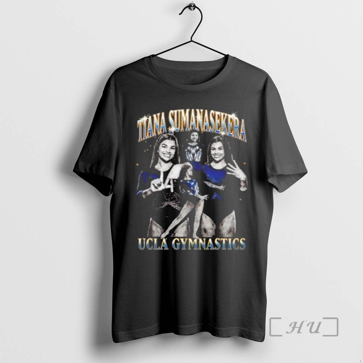 Trending Tiana Sumanasekera Illustrated Ucla Gymnastics Picture Collage T-Shirts, Hoodie, Sweatshirt