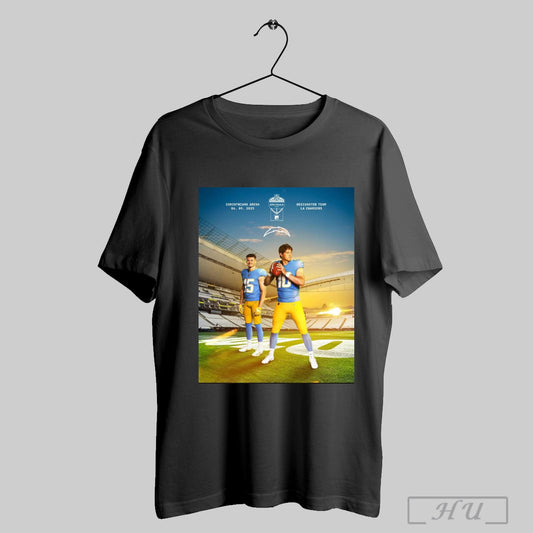 Trendy Los Angeles Chargers Football 06 09 2025 Nfl Sao Paulo Game Corinthians Arena Poster T Shirt Sweatshirt