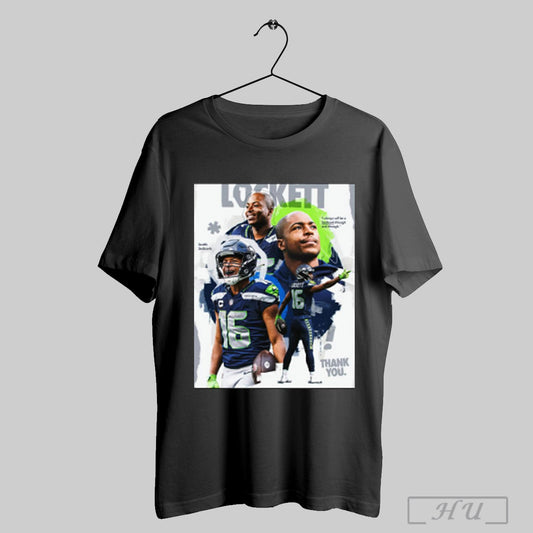 Trendy Poster Tyler Lockett I Always A Seattle Seahawks Through And Through Thank You For 10 Seasons T Shirt Sweatshirt