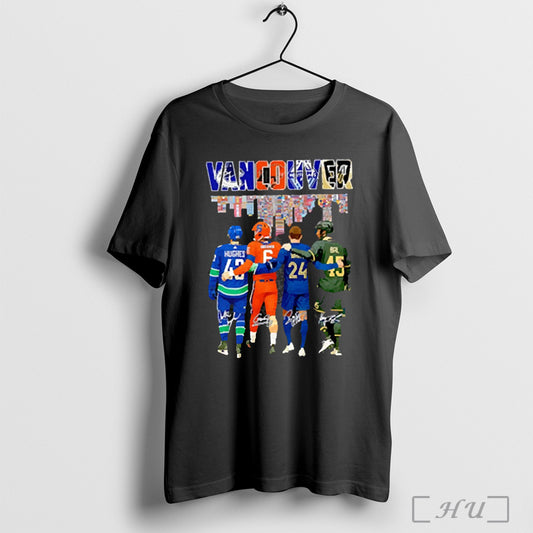 Vancouver Hughes Shrader White And Bal Signature 2025 Funny T Shirt Sweatshirt