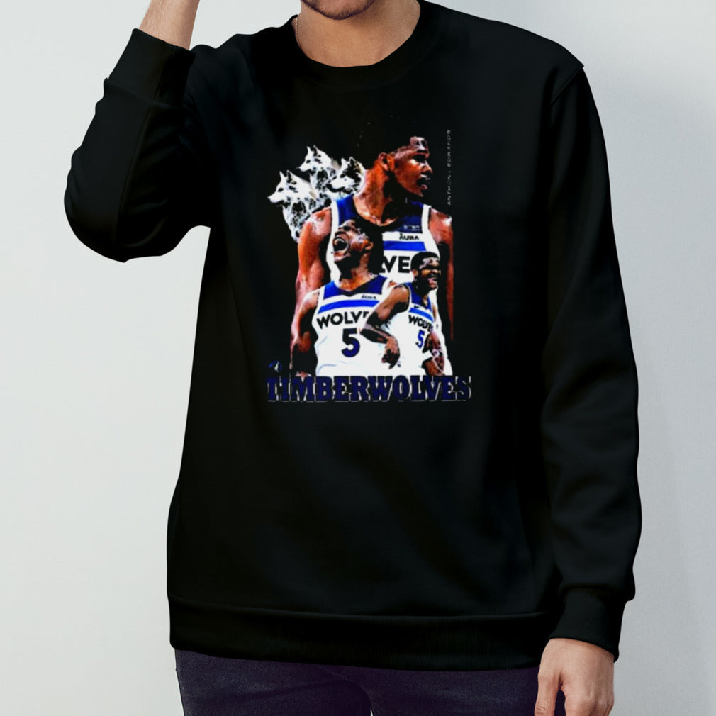 Vintage 2024 Anthony Edwards Minnesota Timberwolves Shirt