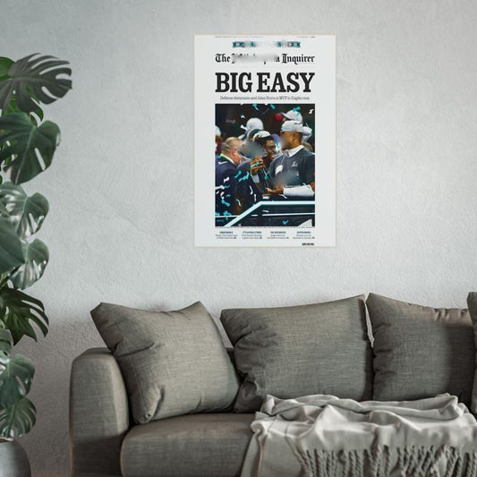 Vintage 4agles Poster, Champions Team Print, Football Gift For Fans, Retro Football Poster