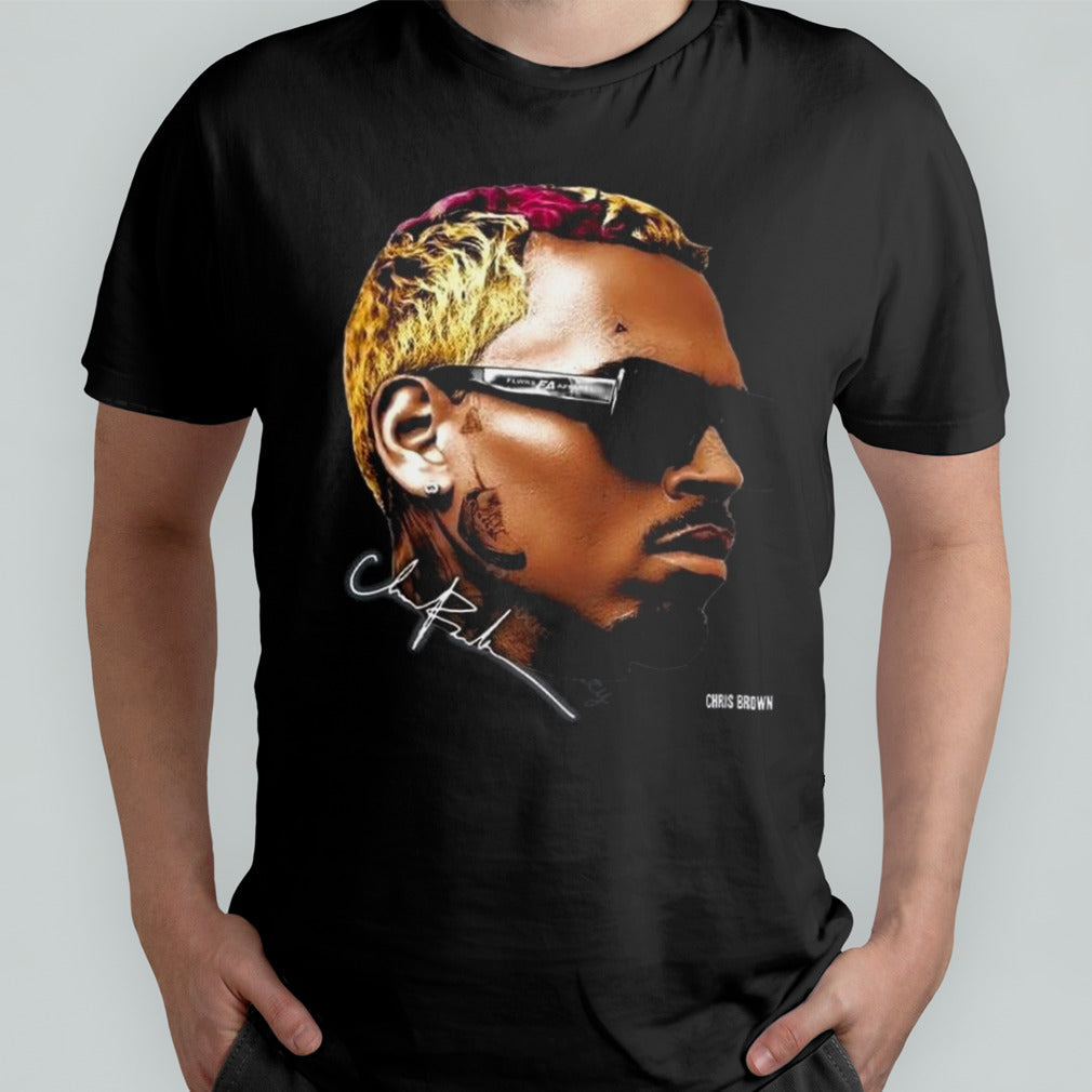 Vintage Head of Chris Brown T Shirt