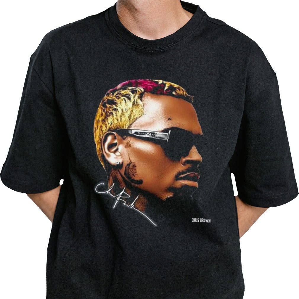 Vintage Head of Chris Brown T Shirt