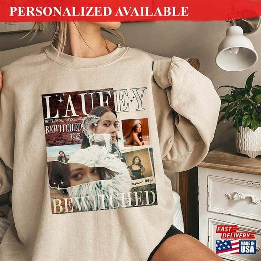 Vintage Laufey The Bewitched Tour 2024 Sweatshirt Classic
