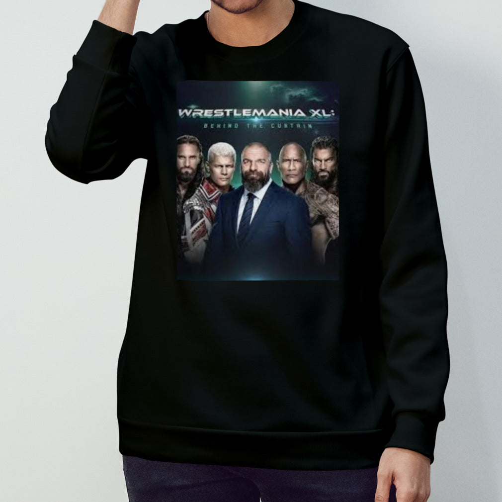 WWE Wrestlemanis XL Behind The Curtain Three Days To Go Premieres July 3 2024 Vintage T-Shirt