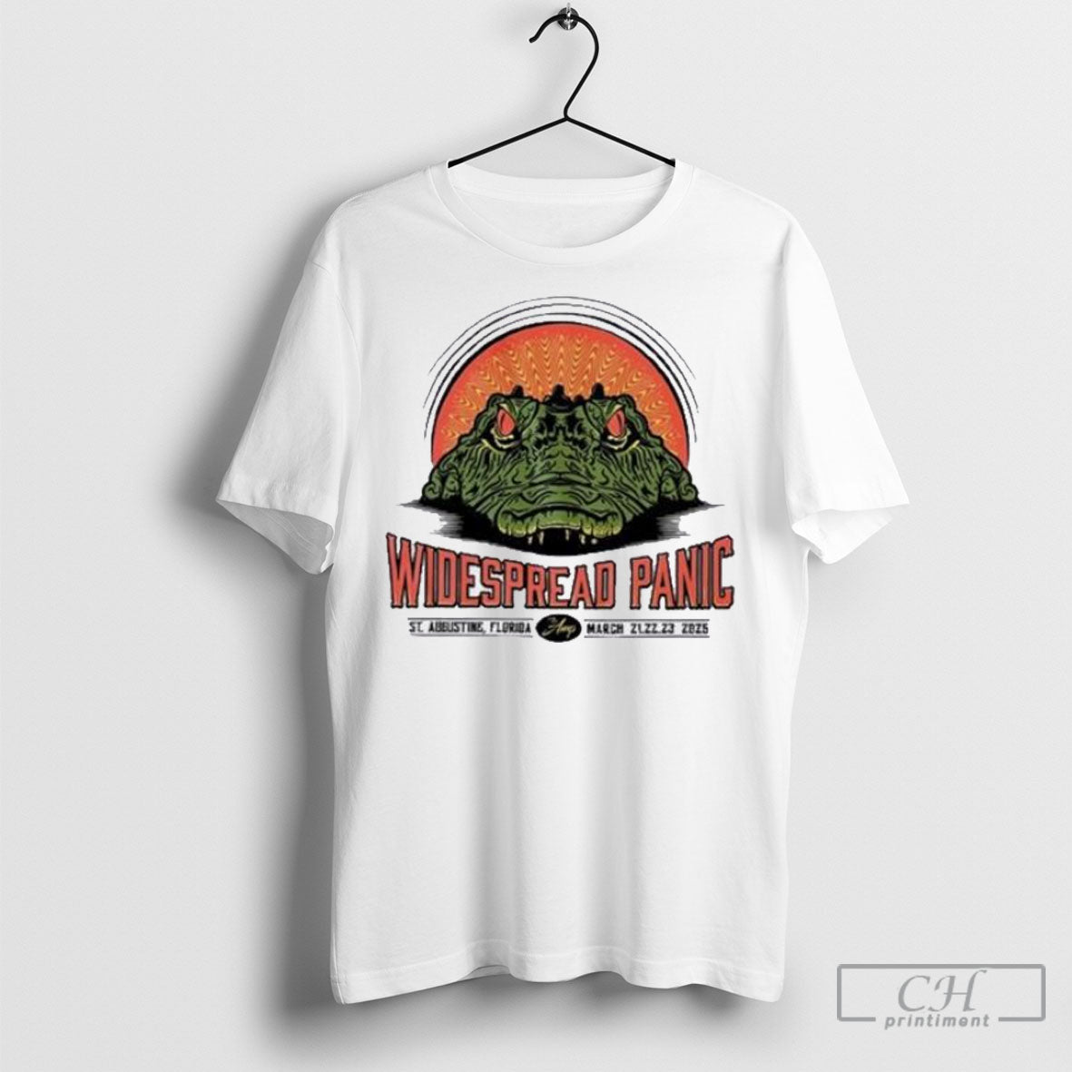 Widespread Panic Tour St Augustine Amphitheatre March 21 23 2025 St Augustine Fl Shirt Sweatshirt Poster