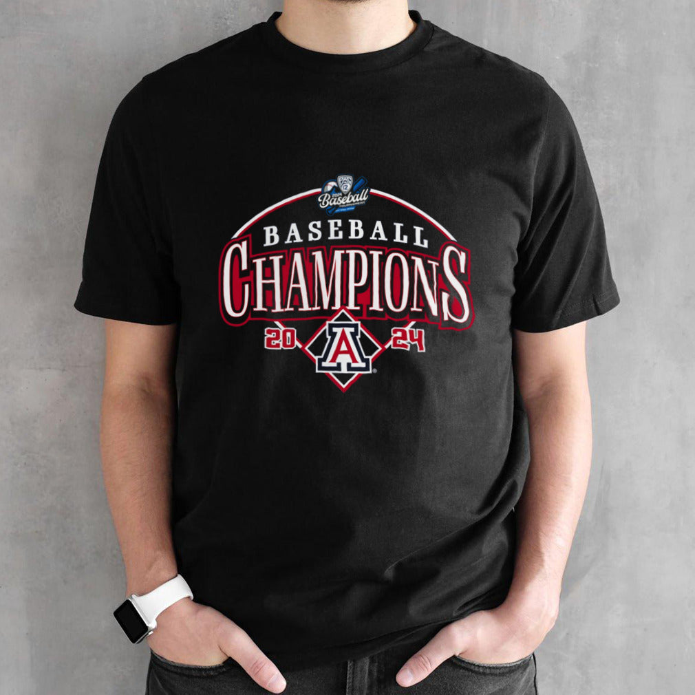 Wildcats 2024 Pac-12 Baseball Conference Tournament Champions Curveball Break shirt