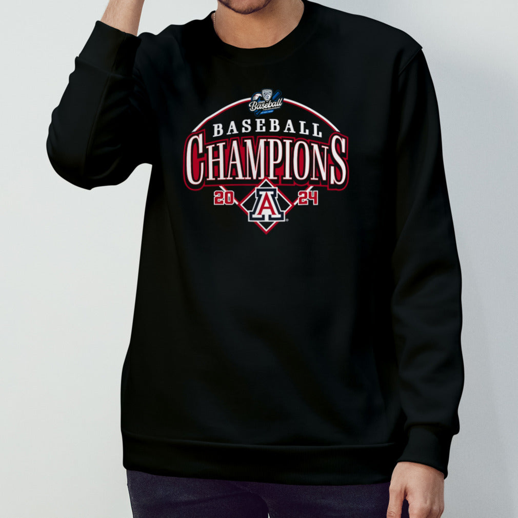 Wildcats 2024 Pac-12 Baseball Conference Tournament Champions Curveball Break shirt