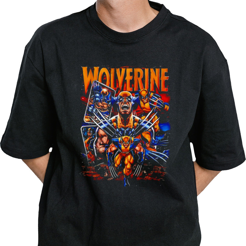 Wolverine claws out graphic shirt