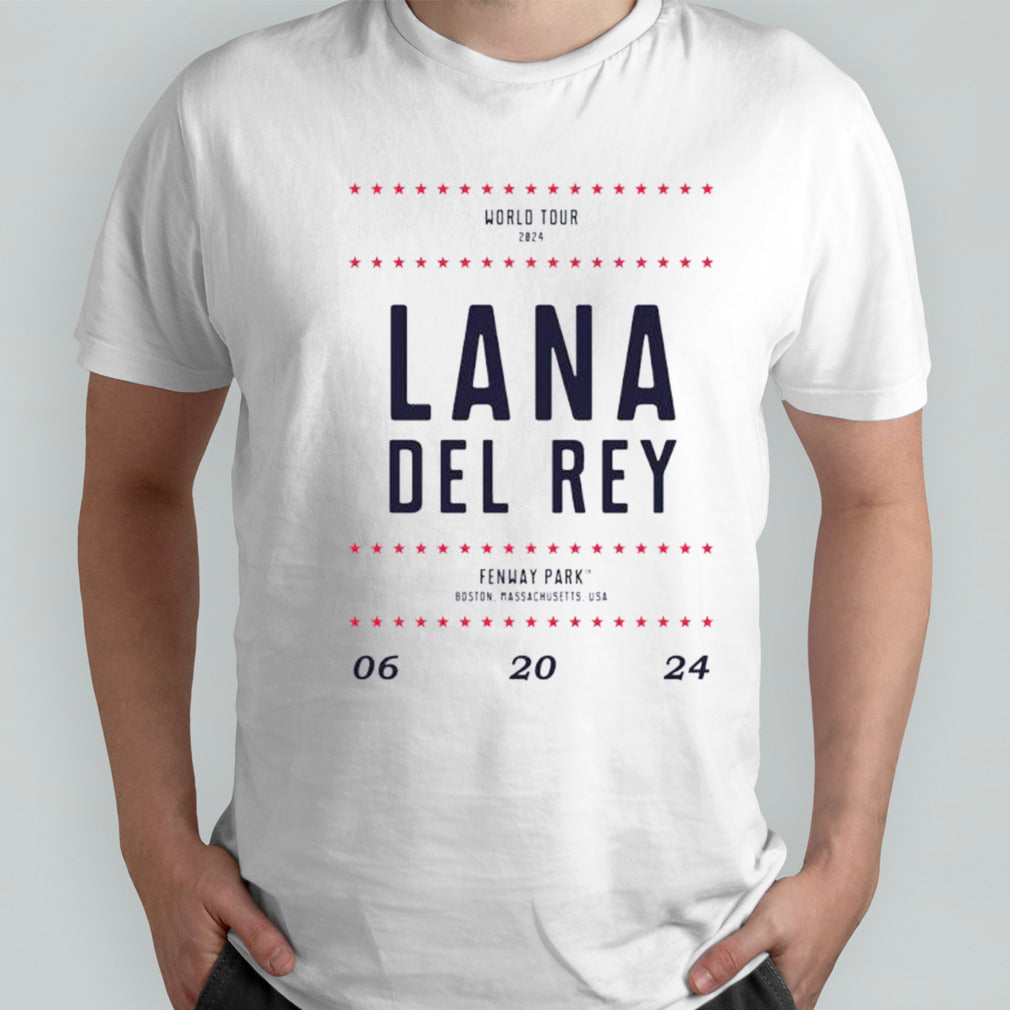 World Tour 2024 Lana Del Rey Fenway Park June 20 Boston Massachusetts shirt