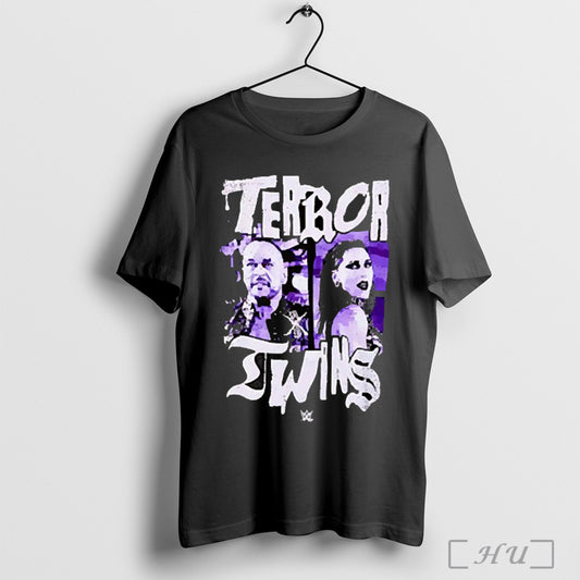 Wwe Terror Twins Portrait 2025 Funny T Shirt Sweatshirt