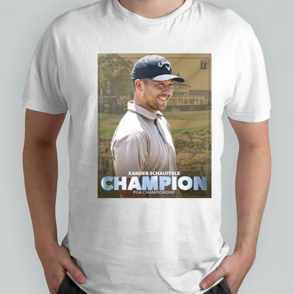 XAnder Schauffele pga champion Championship 2024 PGA Tour Shirt