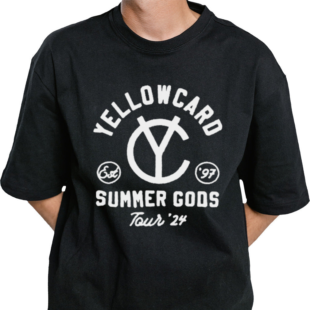 Yellowcard Band Summer Gods Tour Shirt