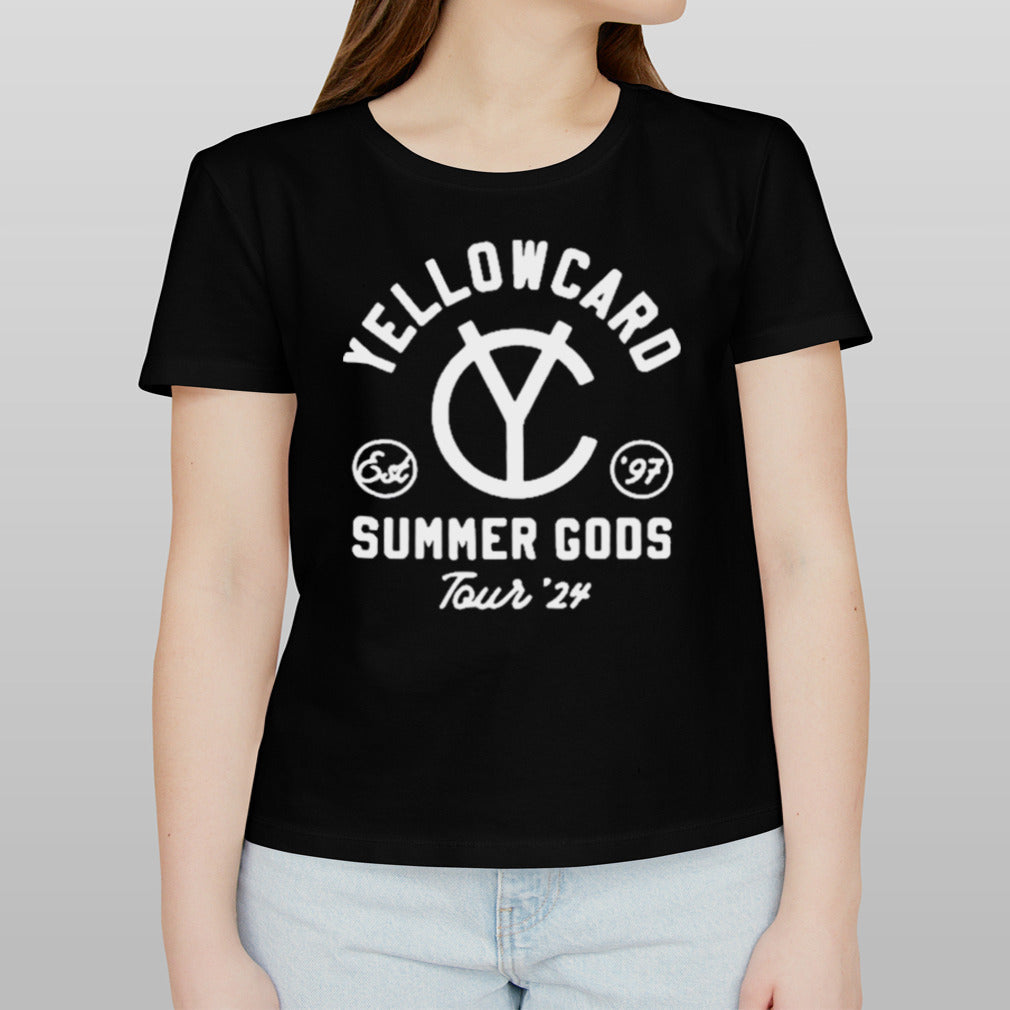 Yellowcard Band Summer Gods Tour Shirt