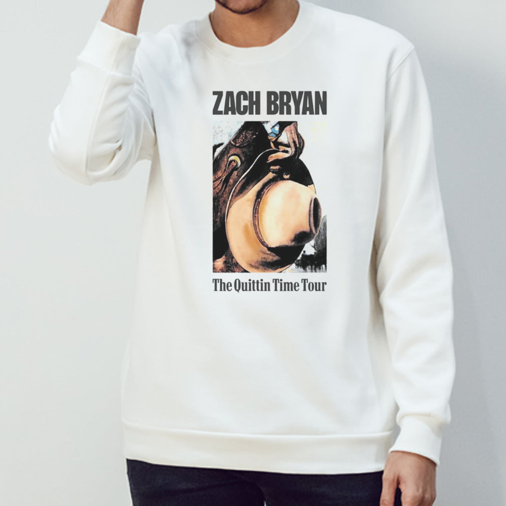 Zach Bryan Cowboy The Quittin Time Tour 2024 Shirt