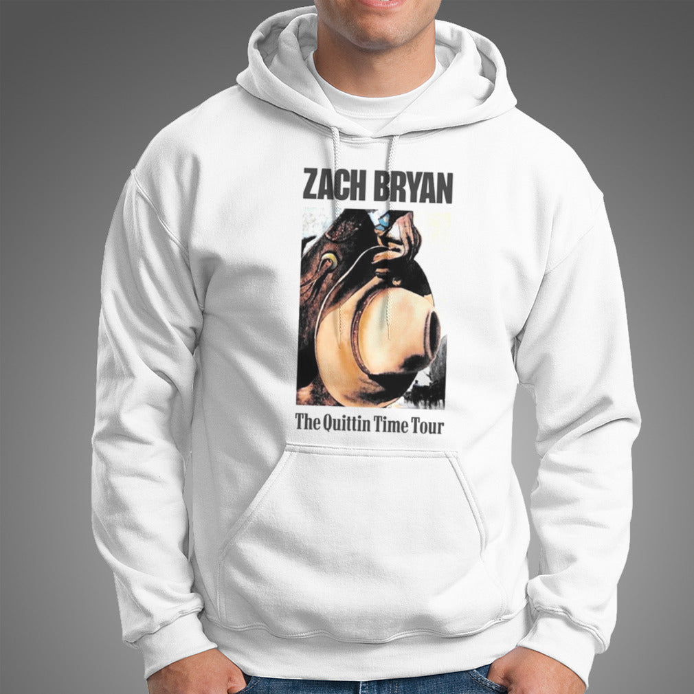 Zach Bryan Cowboy The Quittin Time Tour 2024 Shirt