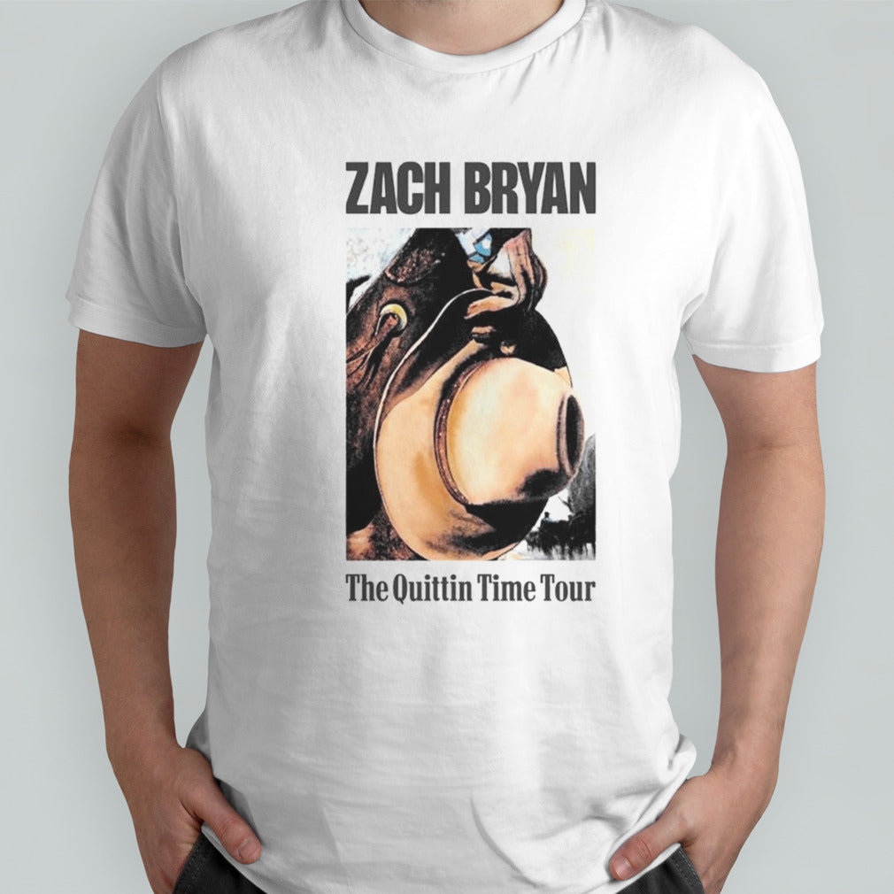 Zach Bryan Cowboy The Quittin Time Tour 2024 Shirt
