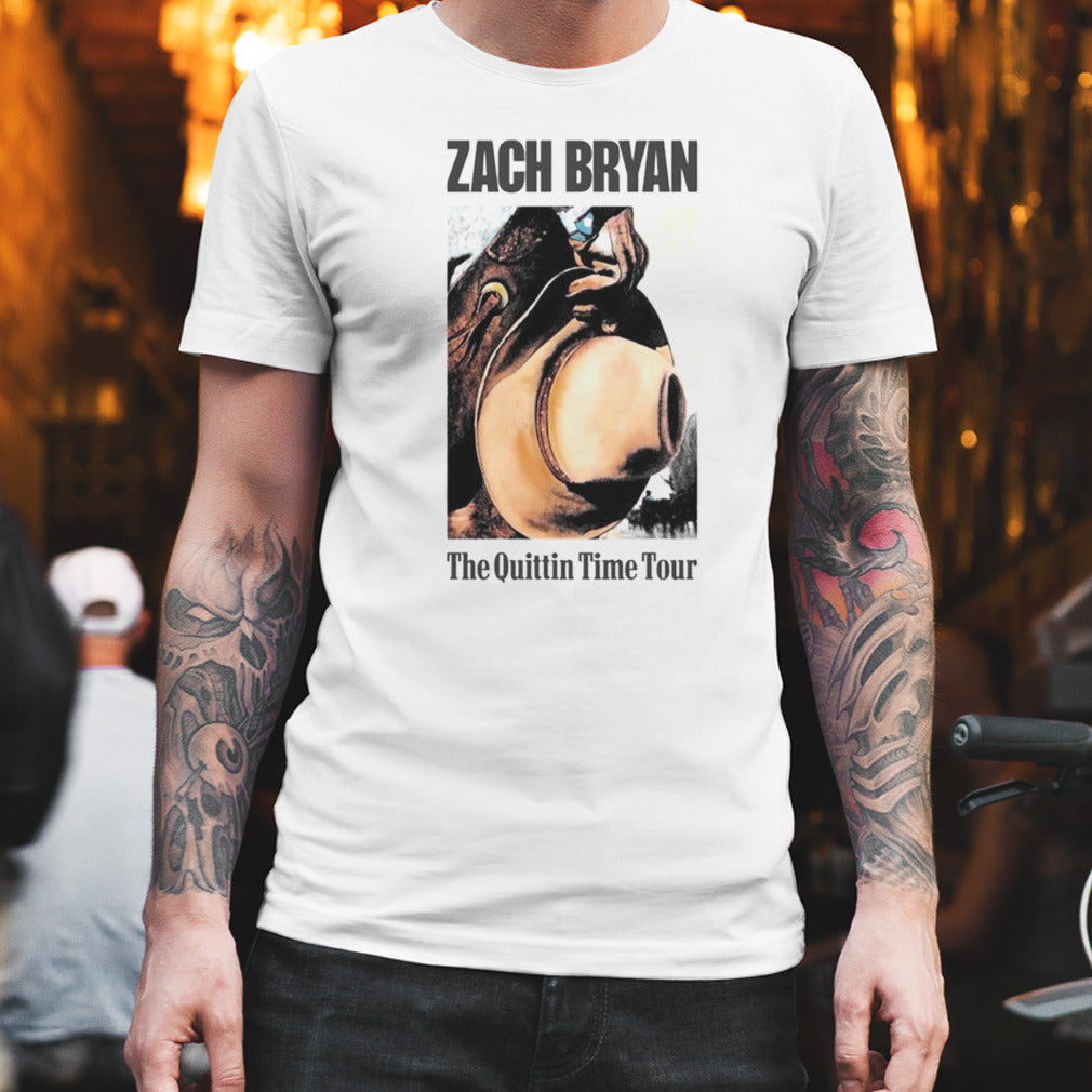 Zach Bryan Cowboy The Quittin Time Tour 2024 Shirt