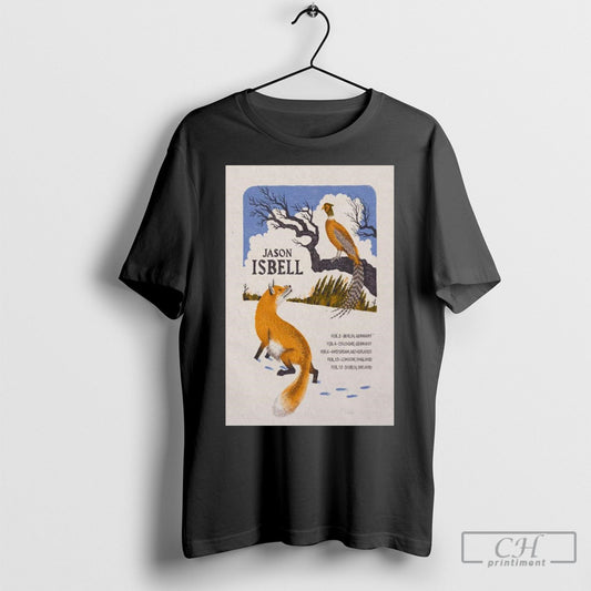 Ason Isbell Feb 4 2025 Cologne Germany Feb 6 Amsterdam Netherlands Shirt Poster Ornaments