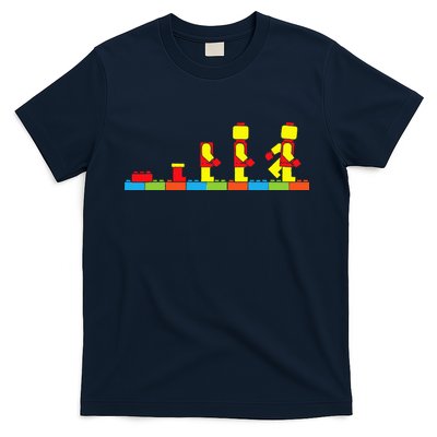 Bricks Evolution Master Builder Building Blocks T-Shirt Hoodie Sweatshirt | TeeSparky.com