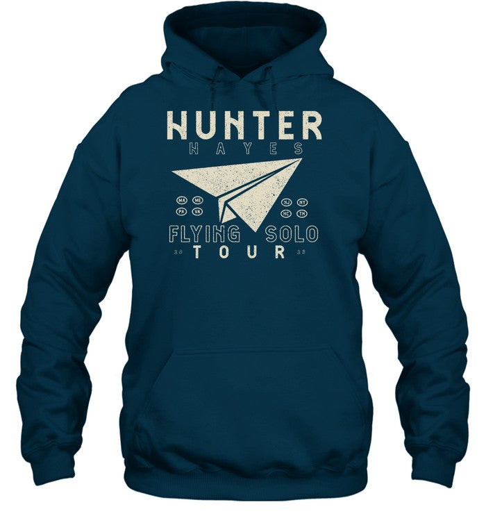 Hunter Hayes Flying Solo Tour 2023 Hoodie