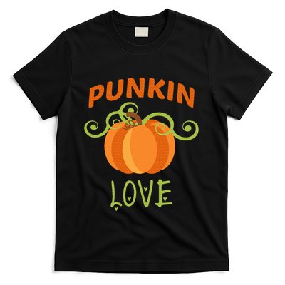 CUTE PUNKIN LOVE Halloween Costume Gift T-Shirt Hoodie Sweatshirt | TeeSparky.com