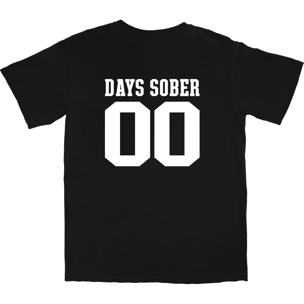 Days Sober T Shirt Hoodie Sweatshirt | TeeSparky.com (Image 1)