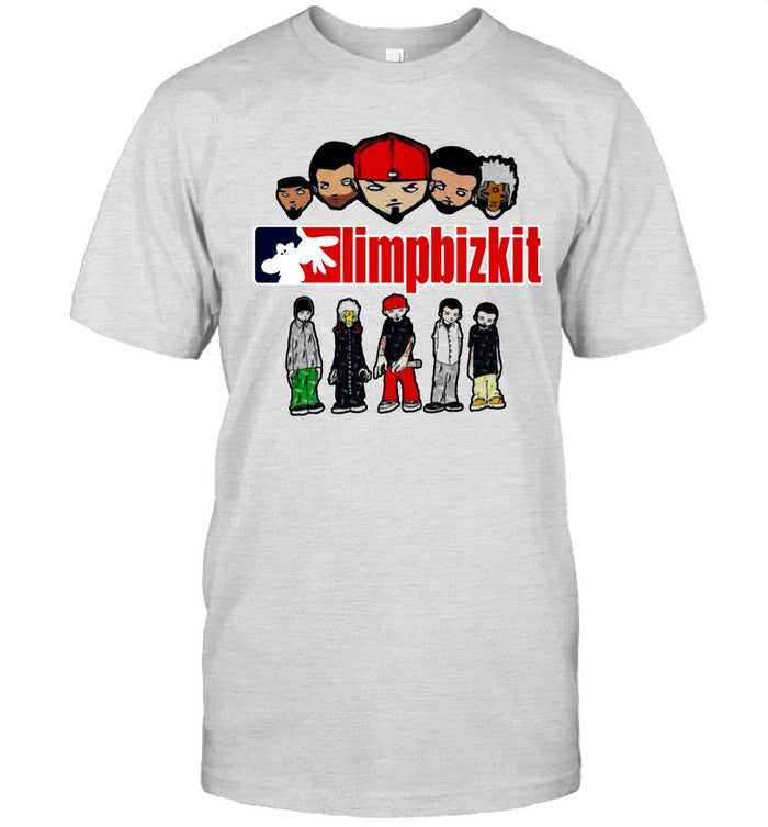 Limited Limp Bizkit American Rap Rock Band Graphic Shirt