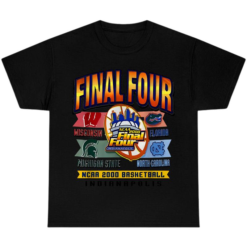 2000 NCAA Final Four Vintage T-Shirt, Full Color T-Shirt, Unisex T-Shirt, For Men, For Women billabongshirts