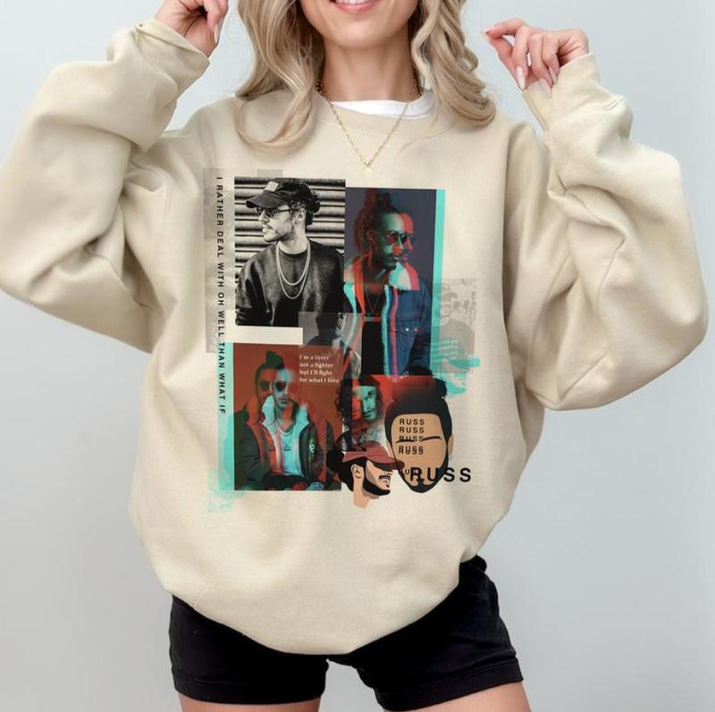 Russ Merch Santiago Album IT Was You All Along Tour2024 Shirt