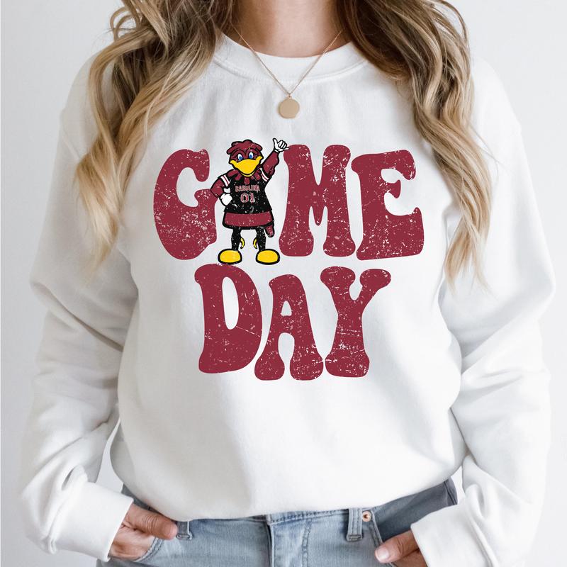 South Carolina Gamecocks Vintage College Game Day Football NCAA Sweatshirt, Vintage Sweatshirt NCAA, Classic Sport Sweatshirt, Gifts For Football Fan Sport