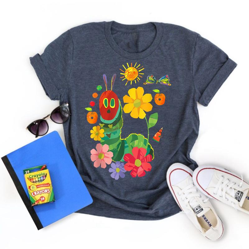 Hungry Caterpillar Transformation Back To School Book Shirt, Children's Books Teacher Gift For Book Lover, Gift... (Image 2)