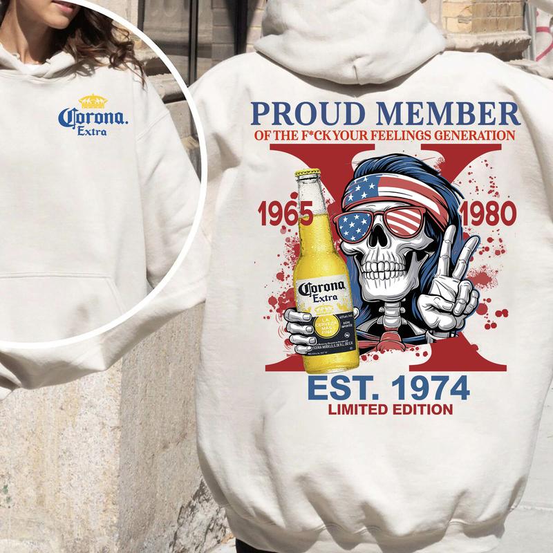Gen X Proud Member Shirt: Customize, Raised On Hose Water Neglect Vintage Inspired, Funny T-Shirt