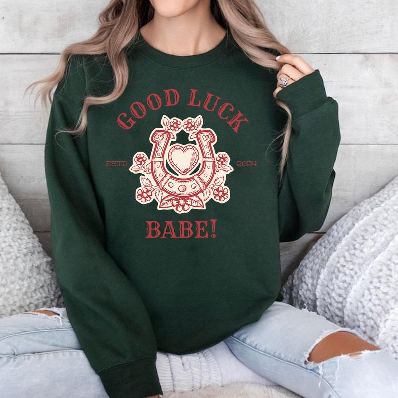 Vintage good luck babe retro Tshirt Sweatshirt Hoodie