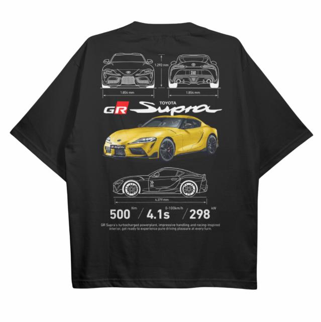 GR SUPRA MK5 BLACK Tshirt, Gr Supra MK5 Shirt, Vintage Graphic Tee, Y2K Shirt, Technical Specs T-Shirt, Racing Shirt, Car Shirt Trending, Sport Car Sh