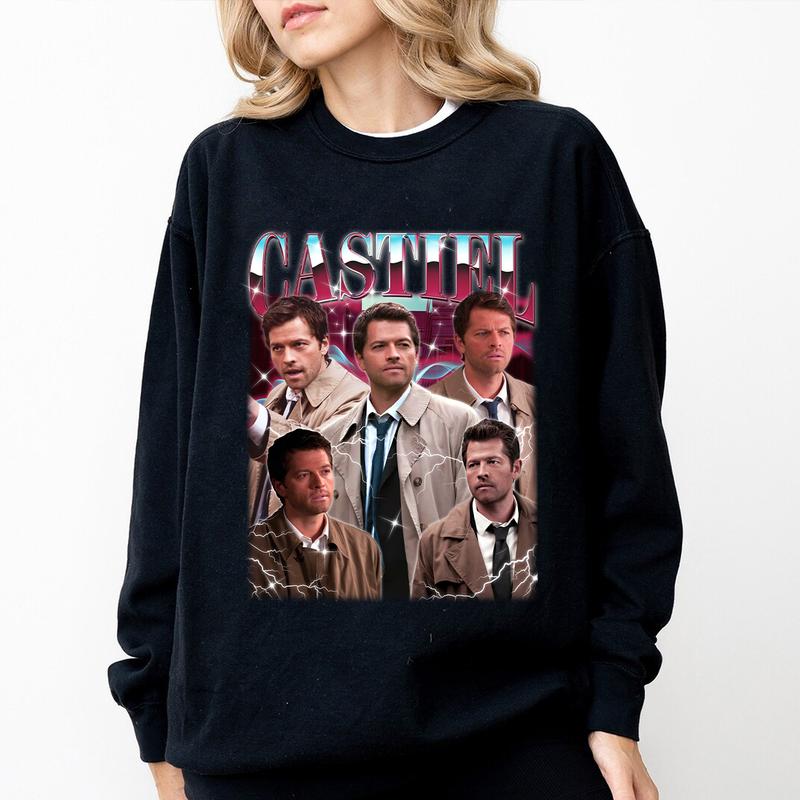 Castiel T Shirt, Vintage Castiel  T Shirt, Gift For Woman and Man Unisex T-Shirt Sweatshirt HoodieQuotes