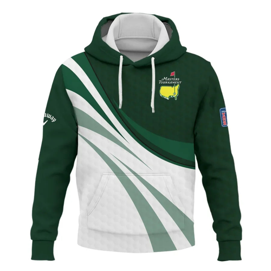 Golf Sport Masters Tournament Callaway Hoodie Shirt Green Color Sports Golf Ball Pattern All Over Pr