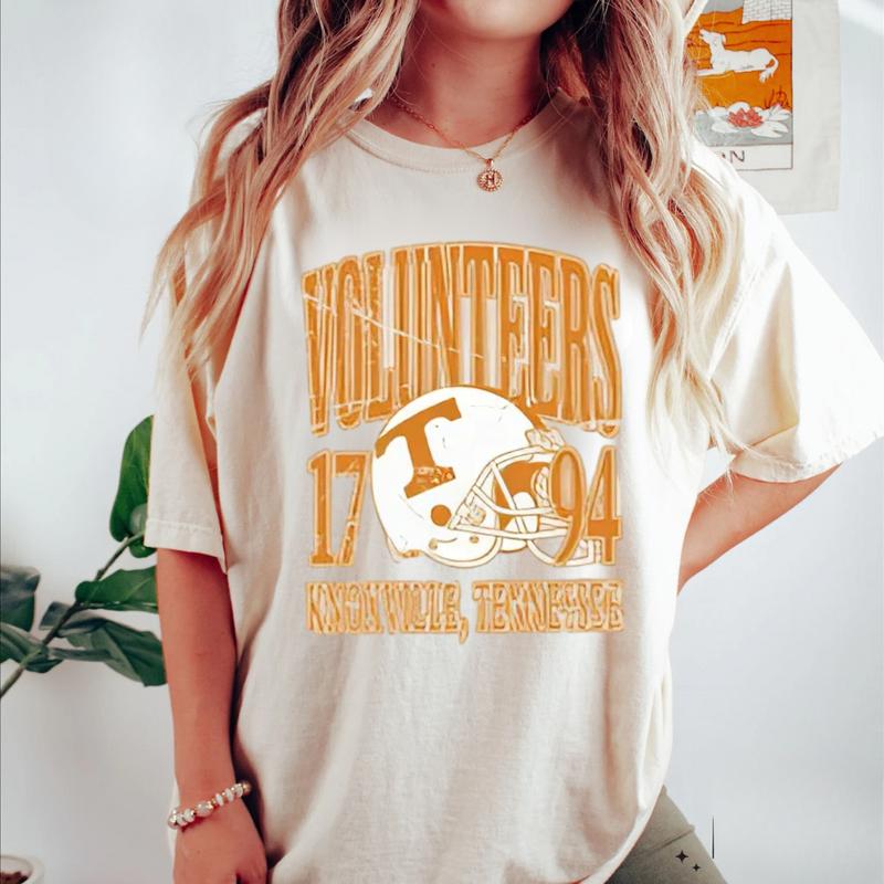 Vintage 90s Volunteers Football Sweatshirt and T-Shirt, Football Game Day T-shirt, Game Day Vibes