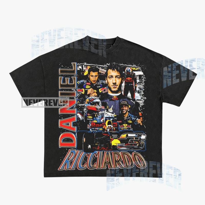 Daniel Ricciardo Driver Championship Shirt Bootleg Formula 1 Racing Team Vintage 90S Formula 1 Tee Racing Driver Formula One Shirt For Mens, Womens