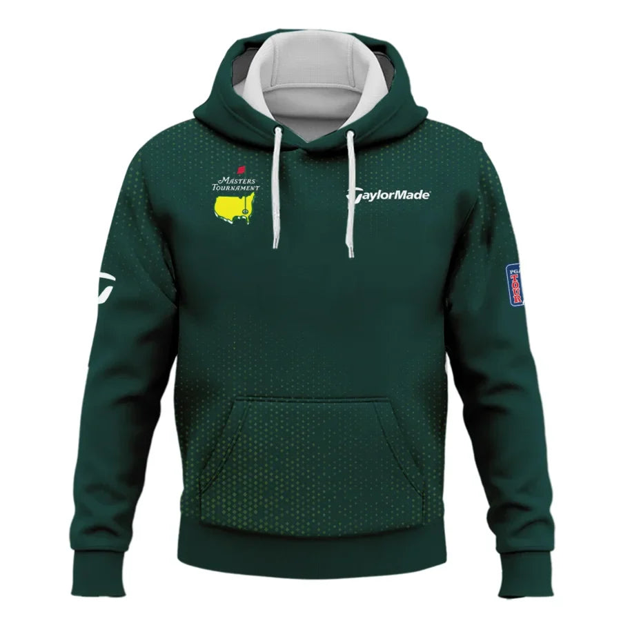 Golf Sport Masters Tournament Taylor Made Hoodie Shirt Sports Dinamond Shape Dark Green Hoodie Shirt