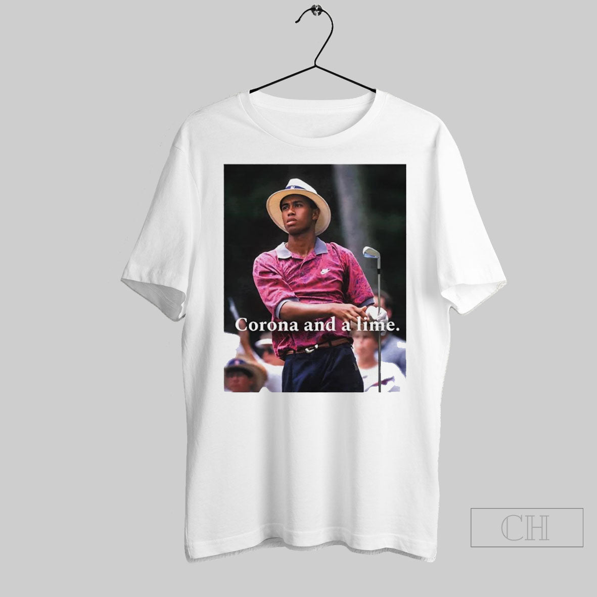 Tiger Wood Corona And A Lime Golf Graphic Shirt Hoodie, Sweatshirt | TeeSparky.com