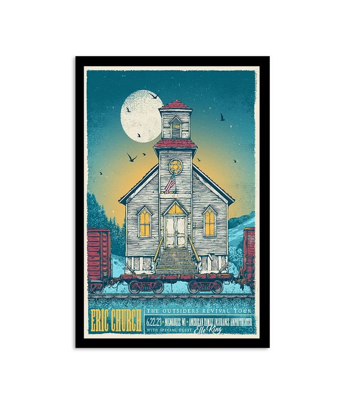 Eric Church The Outsiders Revival Tour June 22 2023 Milwaukee WI American Family Insurance Amphithea