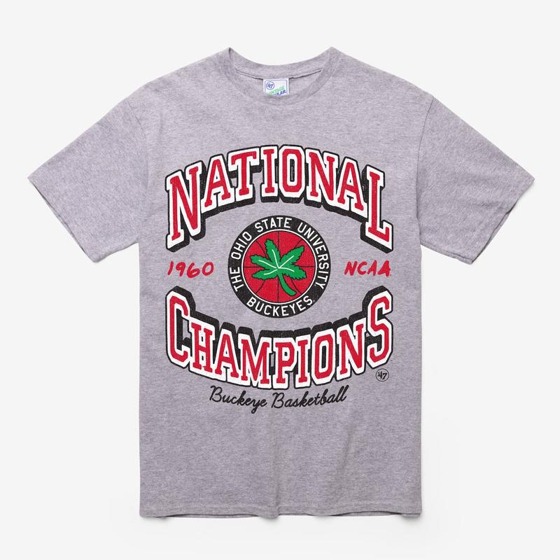OHIO STATE BUCKEYES H-CHAMPS LOCKER VINTAGE TUBULAR TEE, VINTAGE GRAPHIC TEES, TP