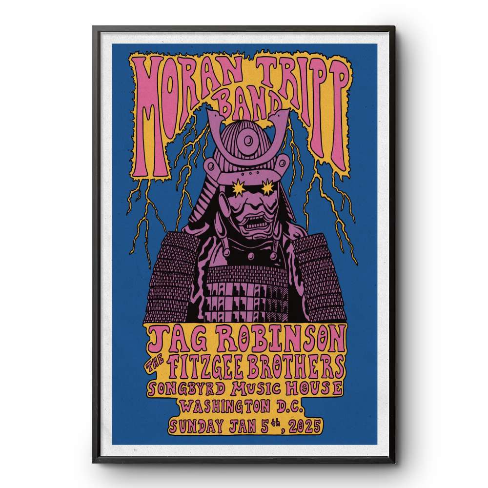 Moran Tripp Band 05 Jan 2025 Songbyrd Music House Washington DC Poster