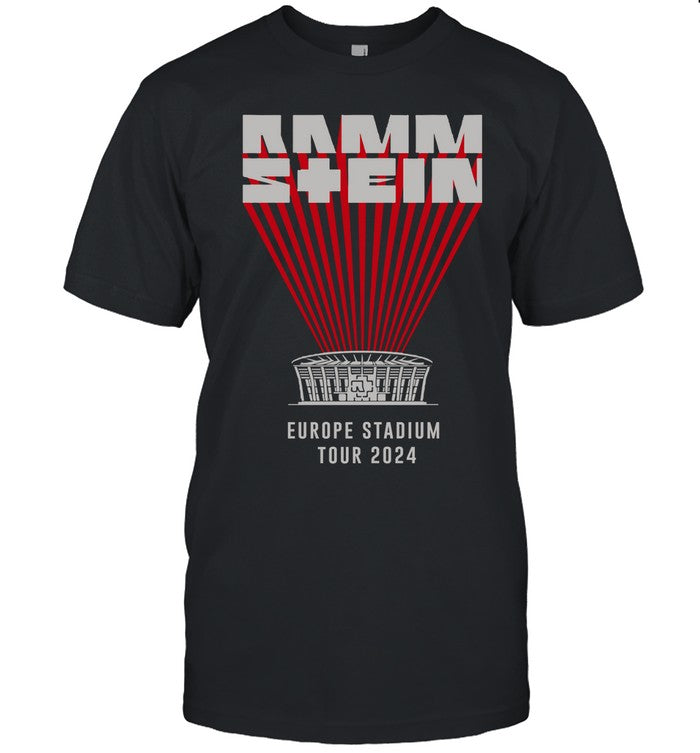 2024 Rammstein Europe Stadium Tour Limited Shirts