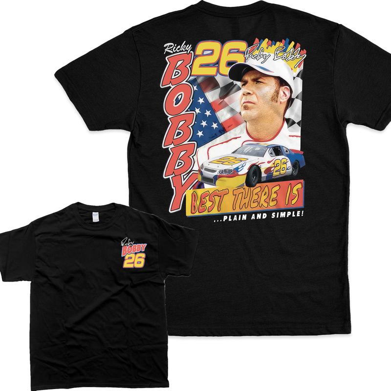 Vintage Shirt Talladega Nights T-shirt Plain Simple Ricky Bobby 26 Tees