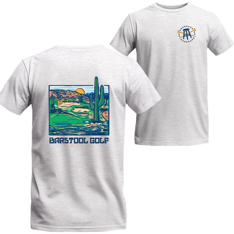 Vintage Barstool Golf Arizona T-shirt, Barstool Short Sleeve Tee, Unisex Shirt