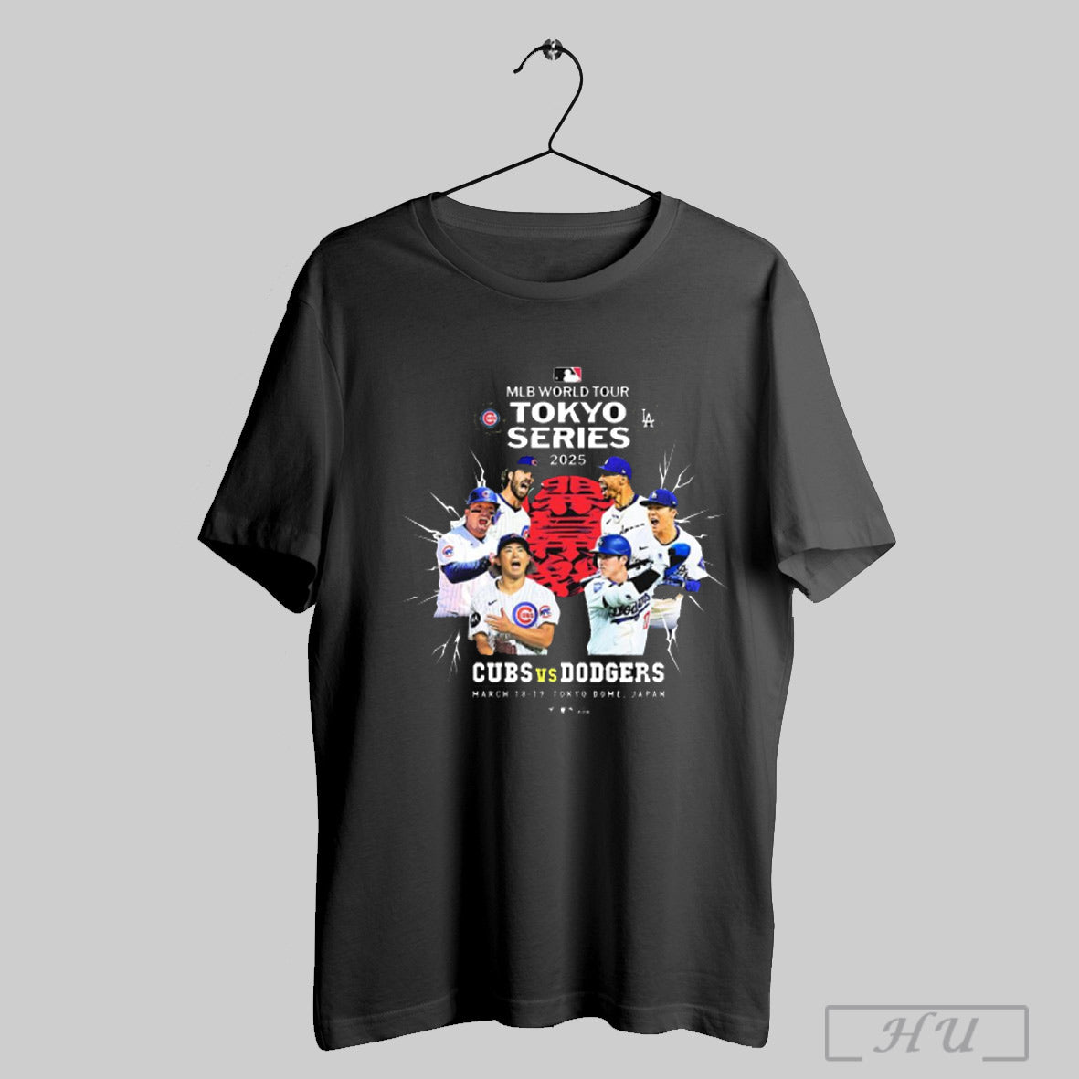 Trendy Mlb World Tour Tokyo Series 2025 Chicago Cubs Vs Los Angeles Dodgers March 18 19 2025 Japan T Shirt Sweatshirt Hoodie