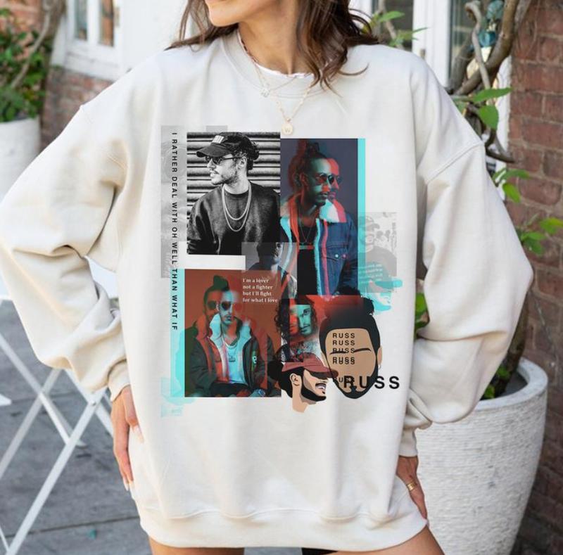 Russ Merch Santiago Album IT Was You All Along Tour2024 Shirt